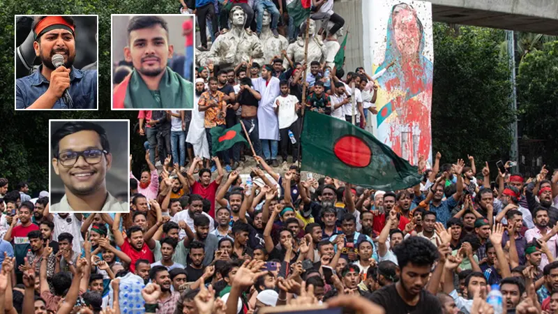 Student Leader Who Led Protests Against Sheikh Hasina _0